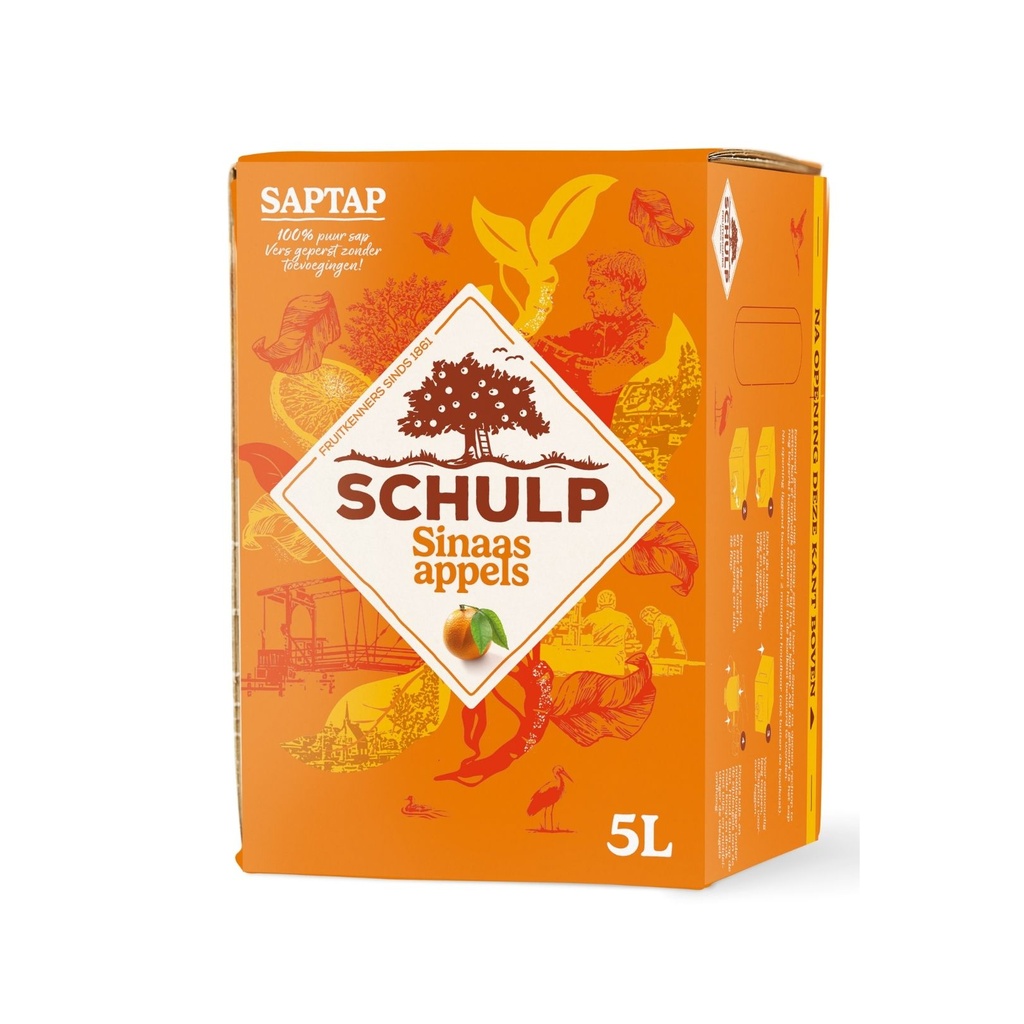 Schulp - Saptap Sinaasappel 5 liter