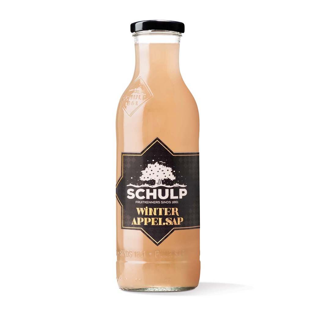 Schulp - Winter Weerst. Appel 750 ml ZWART   