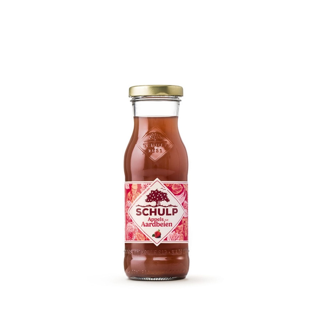 Schulp - klein appel & aardbei 200 ml   
