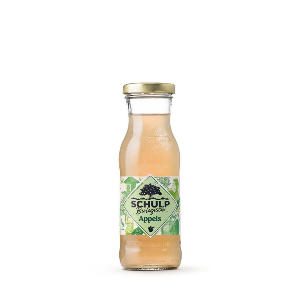 Schulp - klein appelsap 200 ml - BIO   