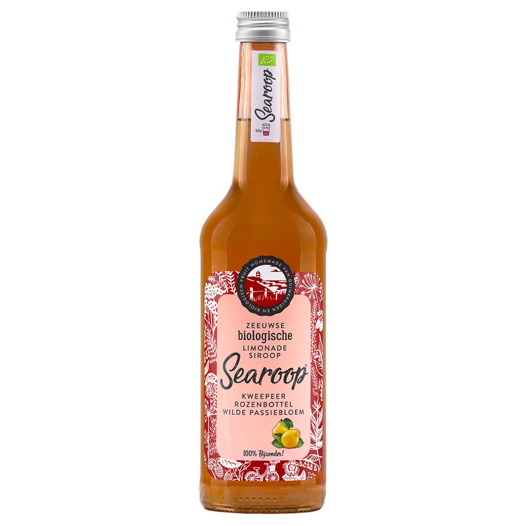 Searoop - Kweepeer Rozenbottel Passiebloem 500 ml BIO
