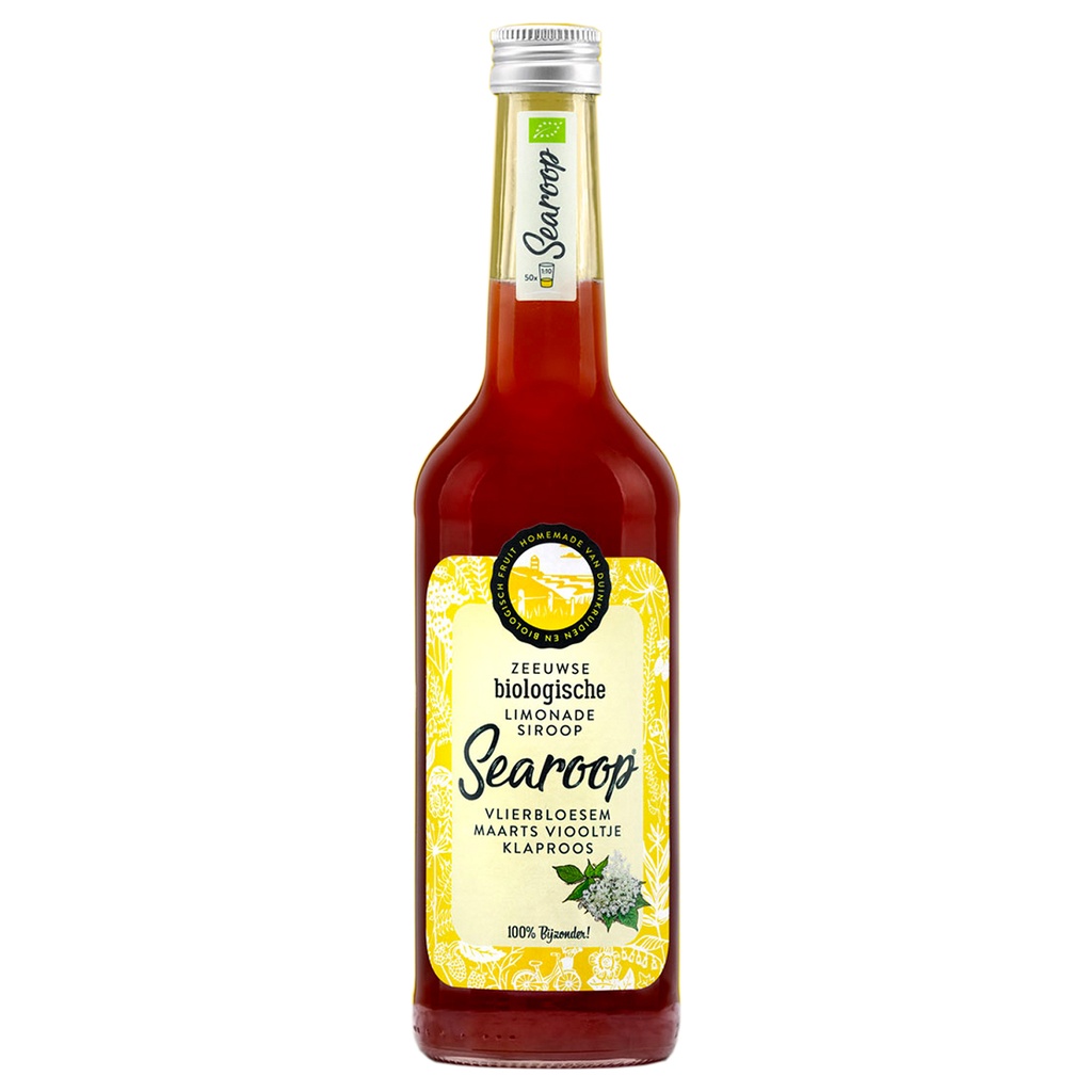 Searoop - Vlierbloesem Maarts Viooltje Klaproos 500 ml BIO