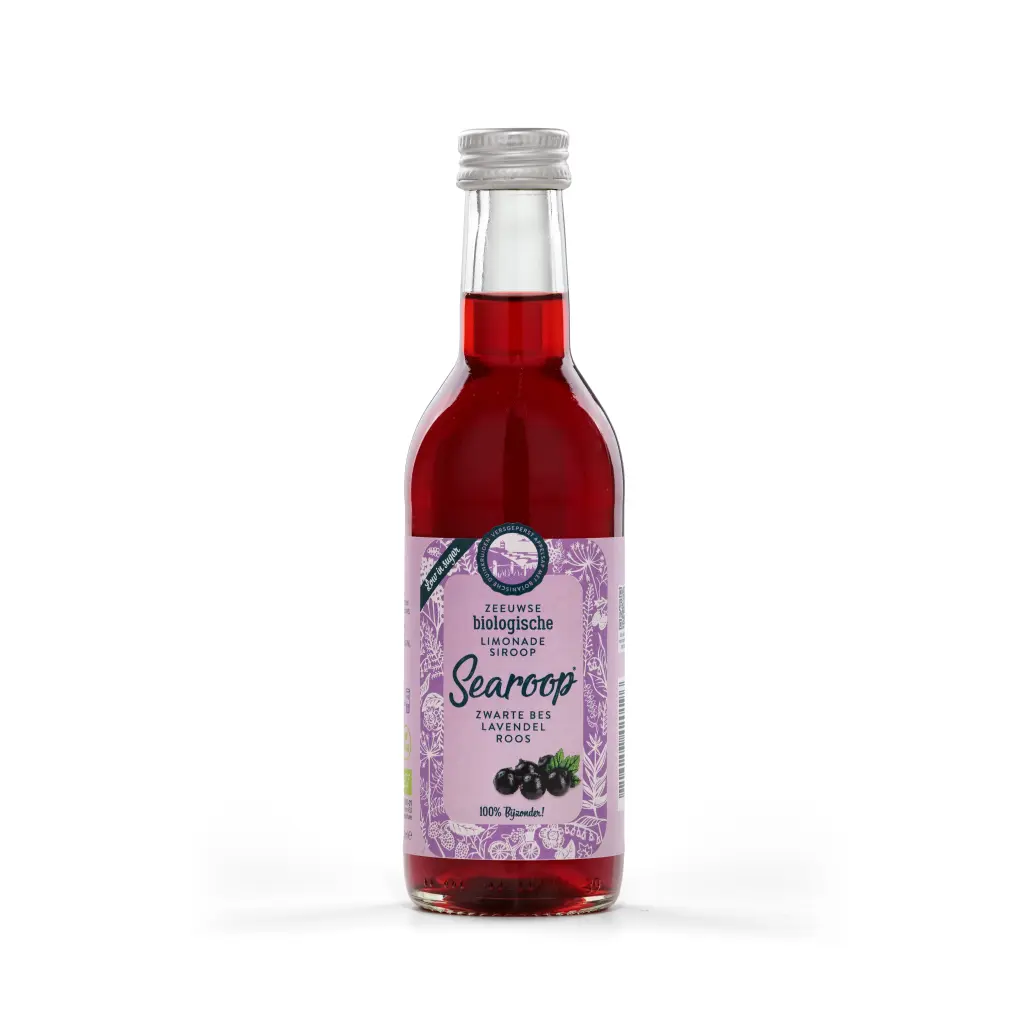 Searoop - Zwarte Bes Lavendel Roos 250 ml BIO