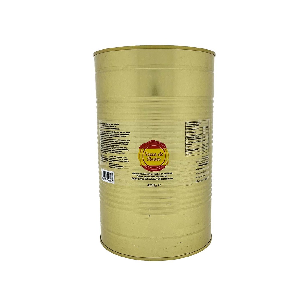 Serra de Rodes - Gordal olijven ui & knoflook 4250 g  