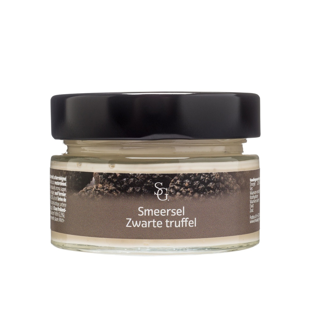 Smaakgeheimen - Smeersel Zwarte Truffel 110 ml    