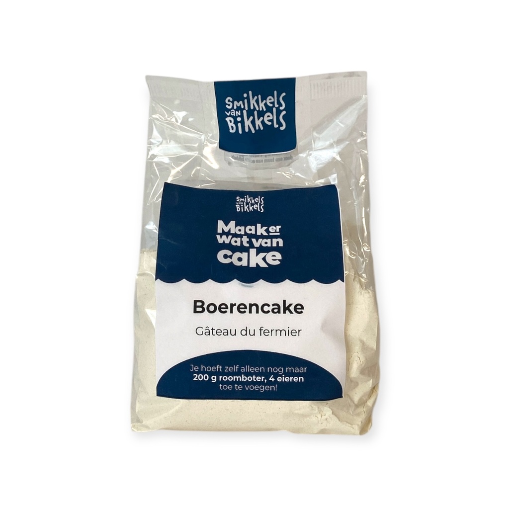 Smikkels van Bikkels - Boerencake 400 g       