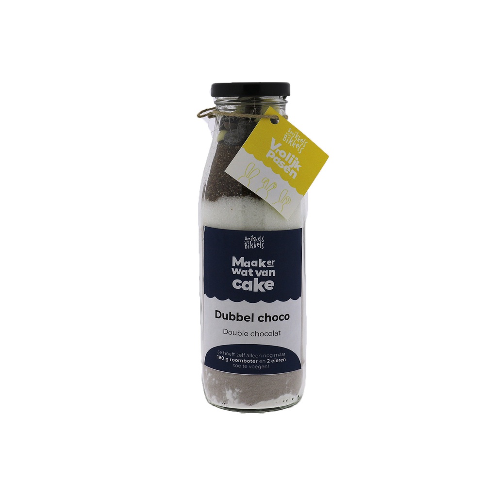 Smikkels van Bikkels - Dubbel Choco Cake Pasen 400 g    