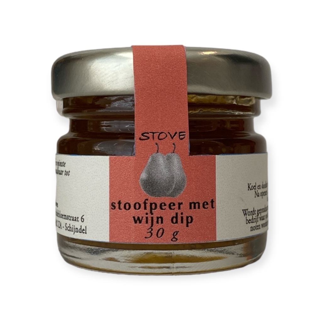 Stove - Stoofpeer met Portugese wijn 30gr    