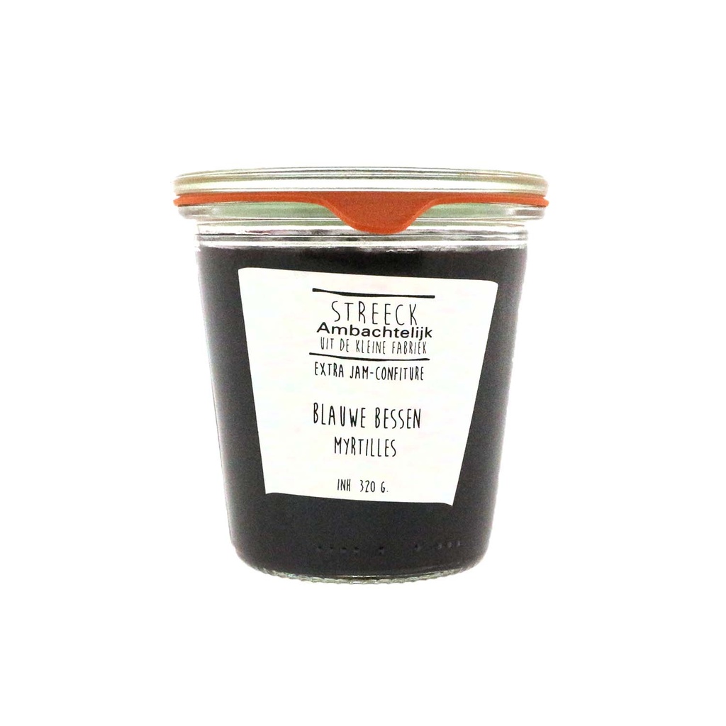 Streeck - Extra Jam Confiture Blauwe bessen 320 g
