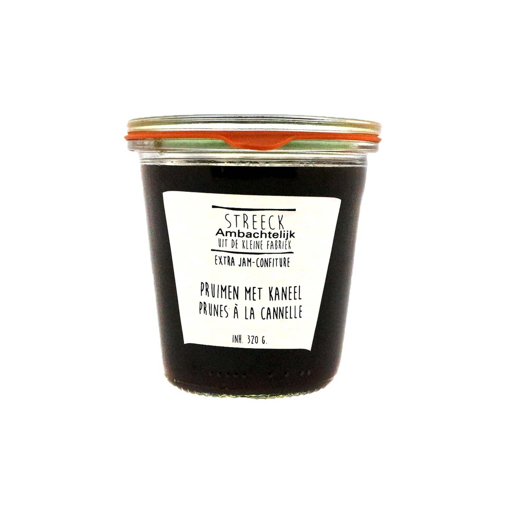 Streeck - Confiture Pruimen kaneel 320gr     