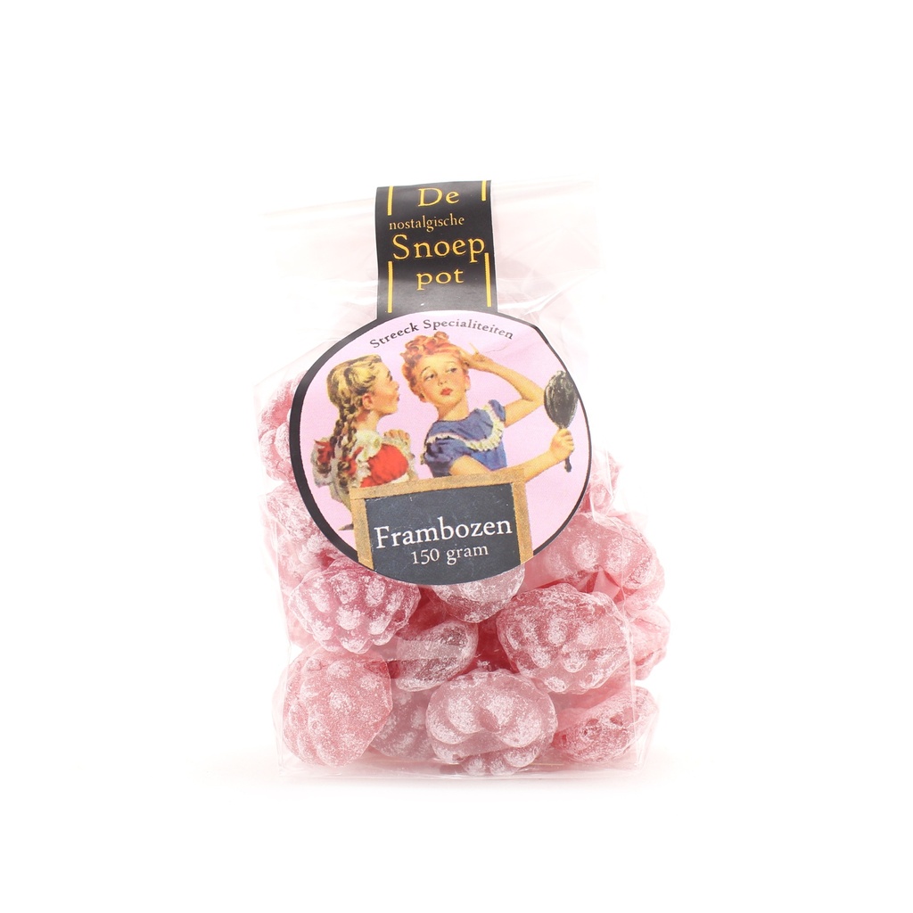 Streeck - Framboosjes 150 gr ZAKJE     