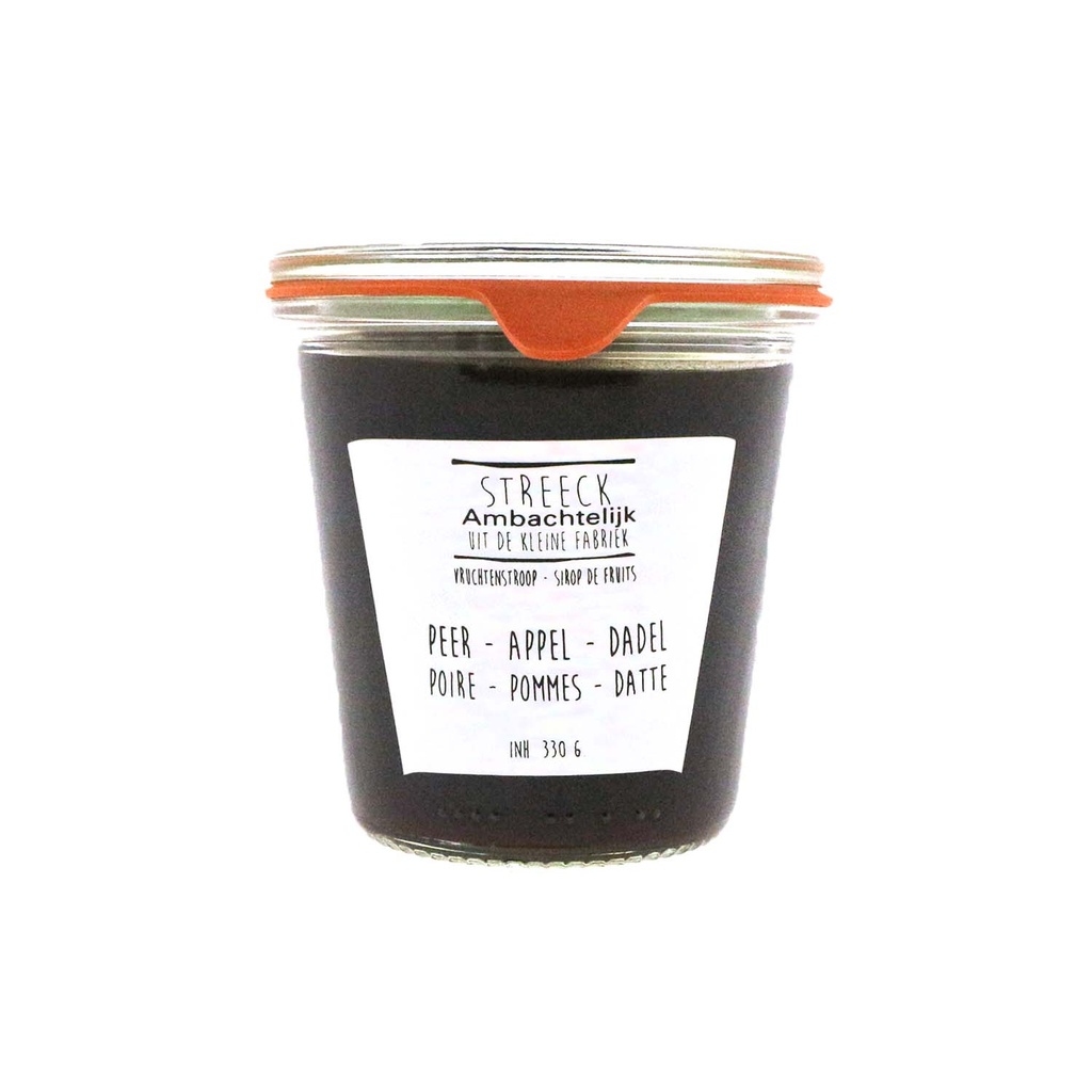 Streeck - Peer Appel Dadel Stroop Weck 330 g