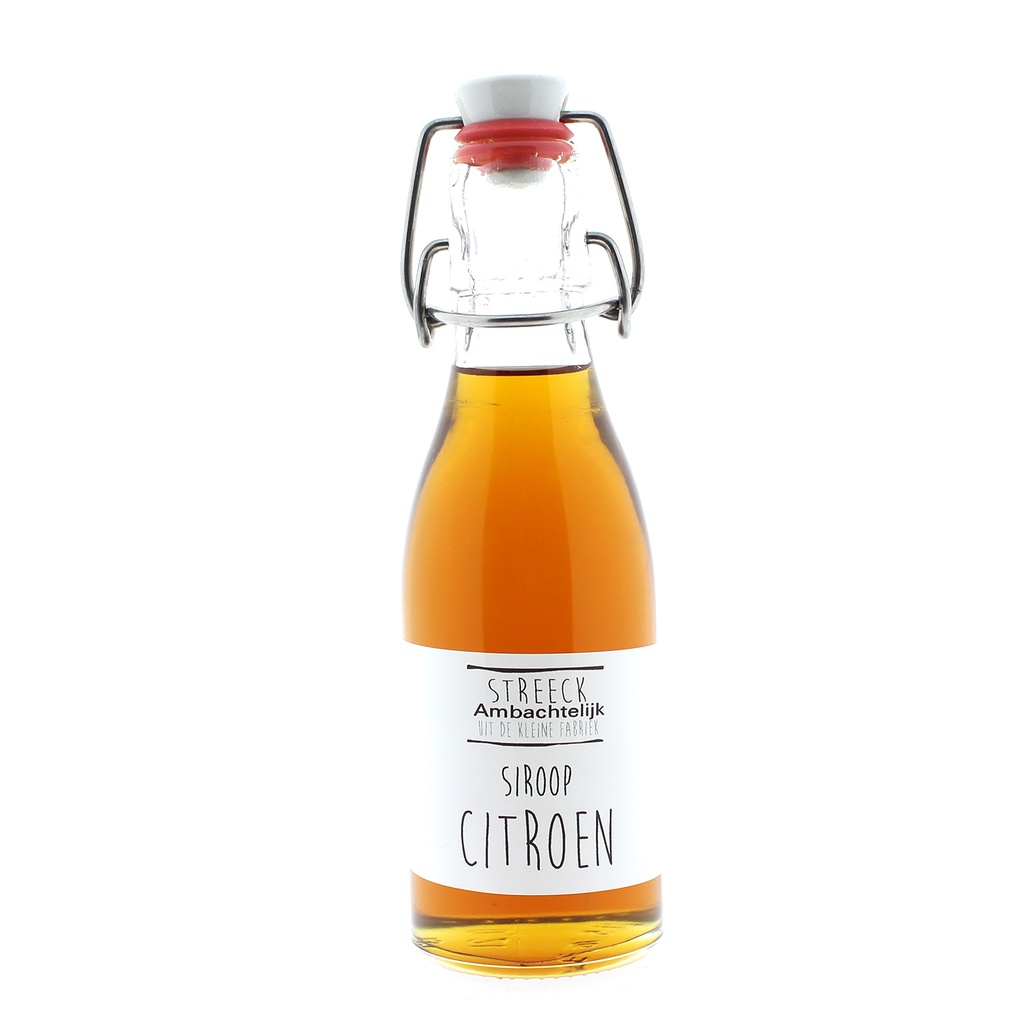 Streeck Ambachtelijk - Citroen siroop 200 ml    