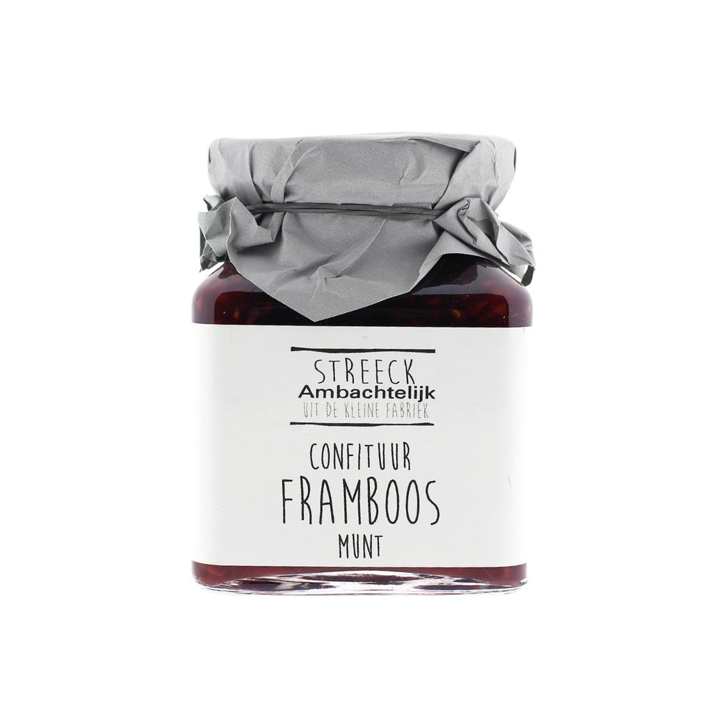 Streeck Ambachtelijk - Confiture Framb munt 340 gr   