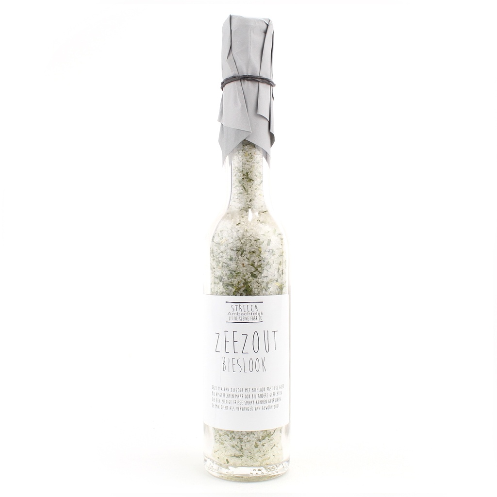 Streeck Ambachtelijk - Zeezout bieslook 250 gr    