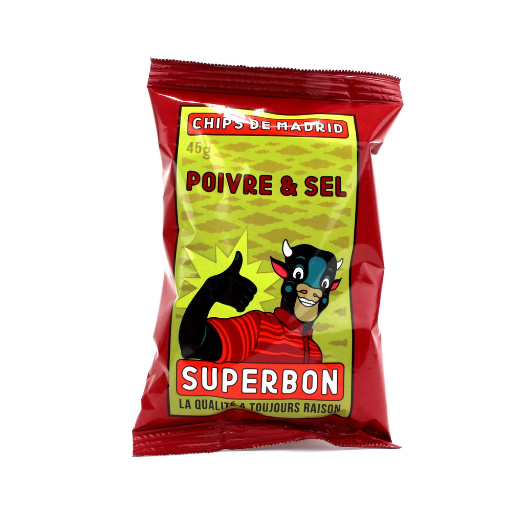 Superbon - Chips Salt & Pepper 45g    