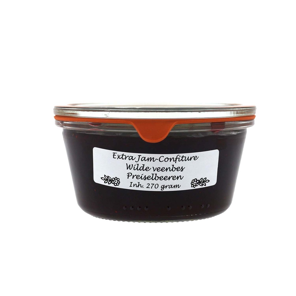 Theo van Woerkom - Extra Jam Confiture Veenbes 270 g      