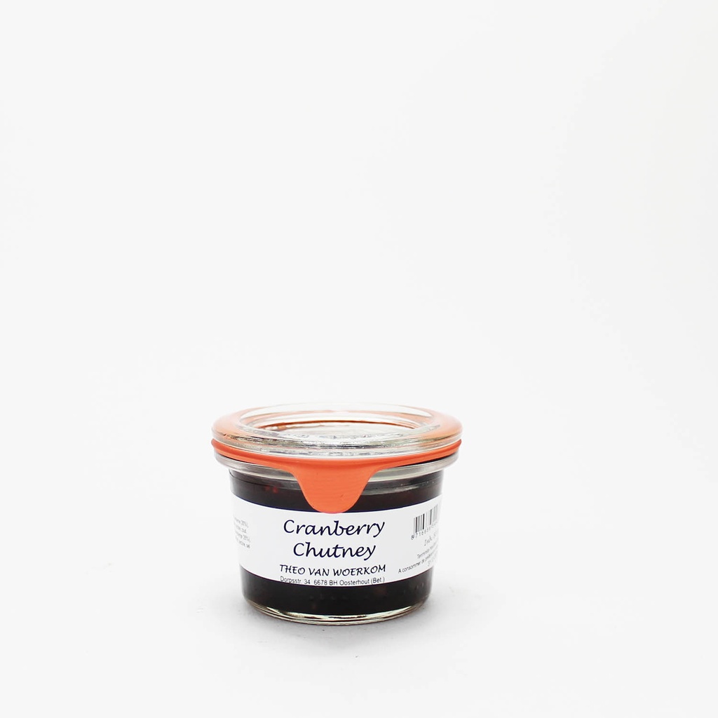 Theo van Woerkom - Mini Weckpotje Cranb Chutney 80g    