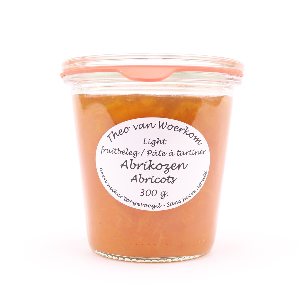 Theo van Woerkom - Abrikozen Light 300 g    