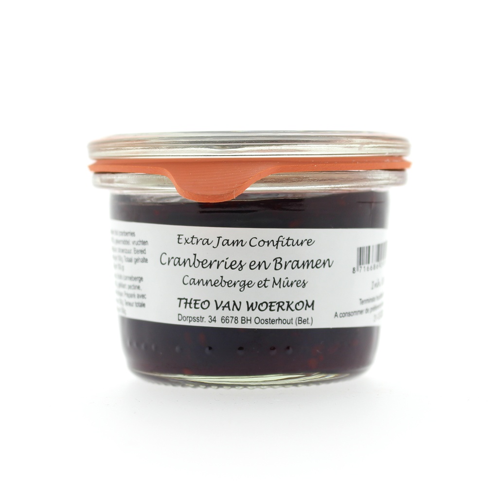 Theo van Woerkom - mini cranberry & bramen 80 g   