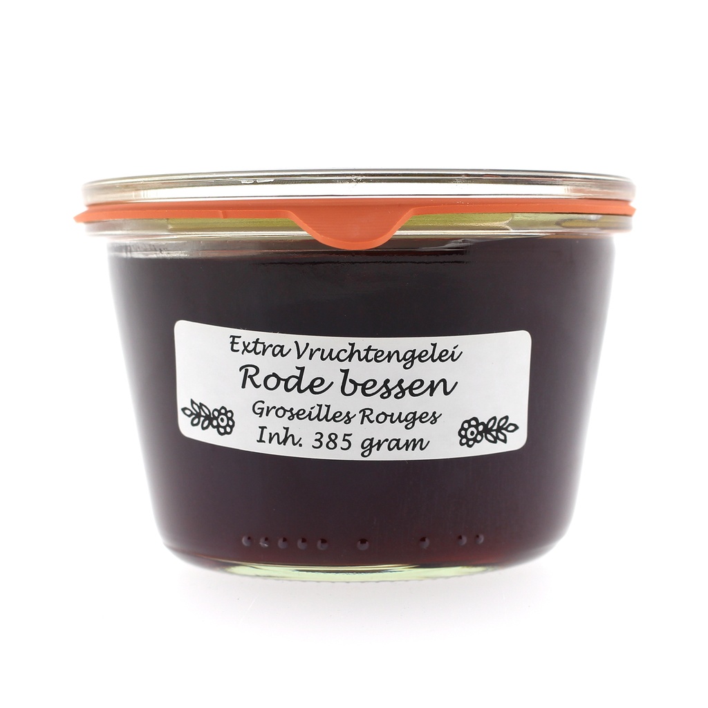 Theo van Woerkom - rode bessen gelei 385 gr    