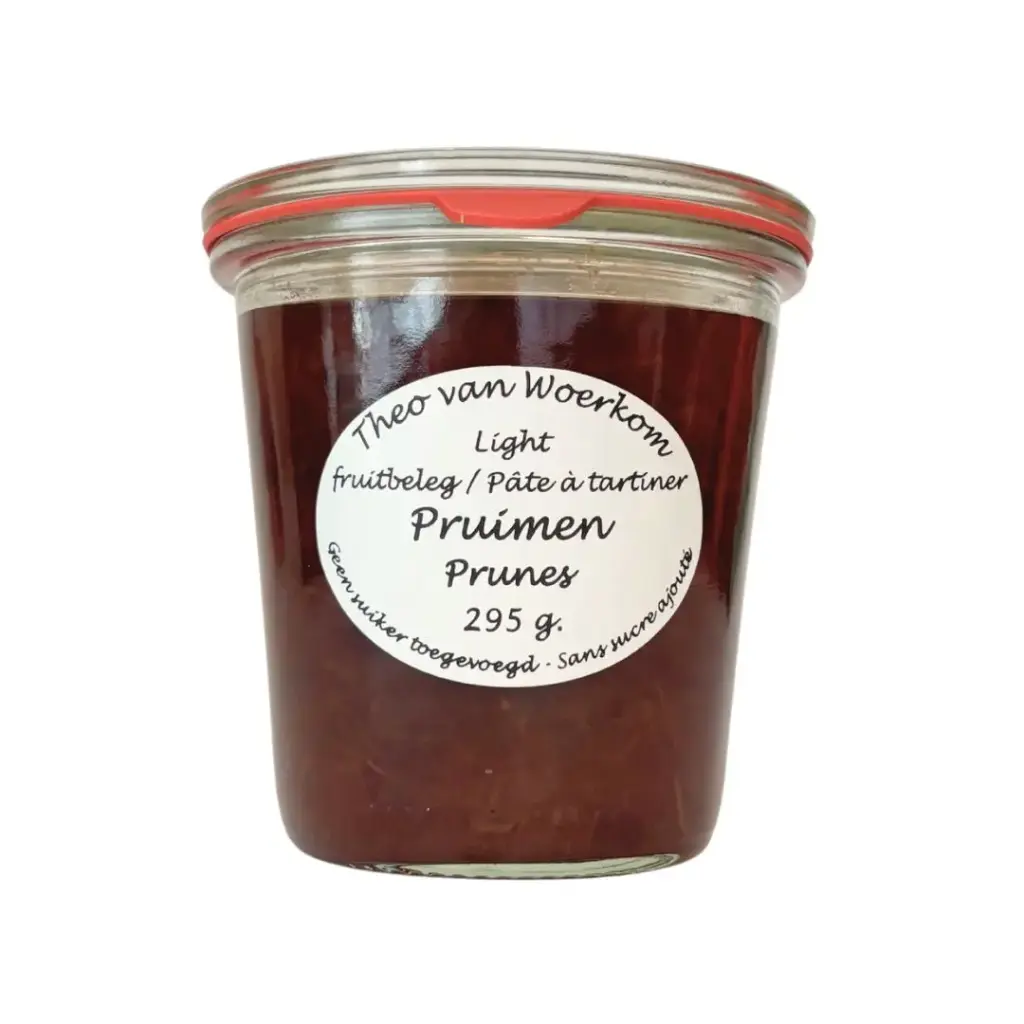 Theo van Woerkom - Rode pruimen light 295 g    