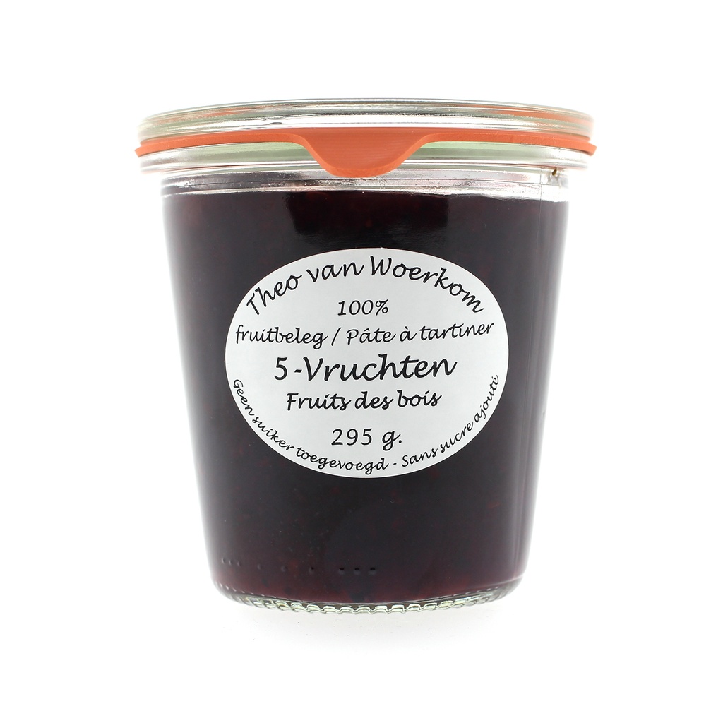 Theo van Woerkom - vijf vruchten light 295 gr    