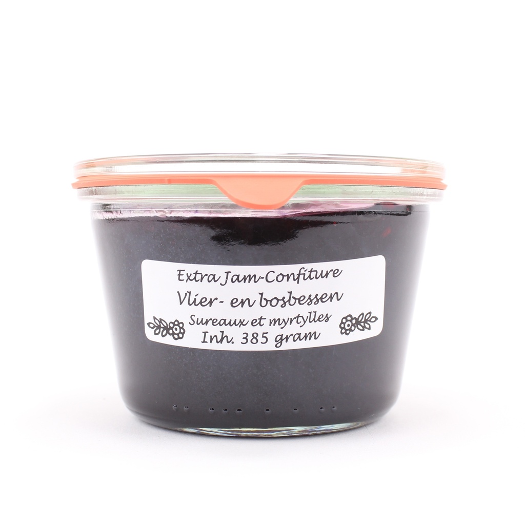 Theo van Woerkom - Vliersbes & bosbessen 385 g      