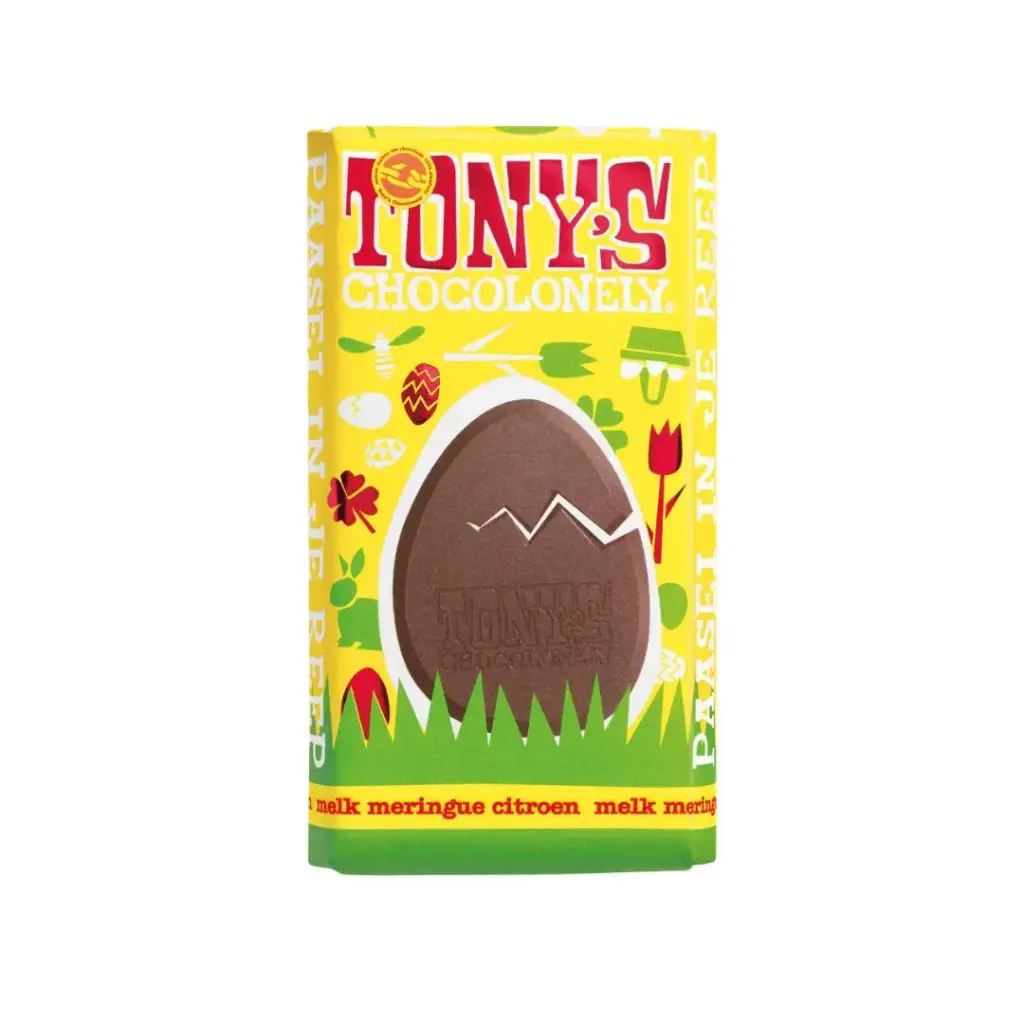 Tony's Chocolonely - Paasreep Melk Meringue Citroen 180 g    