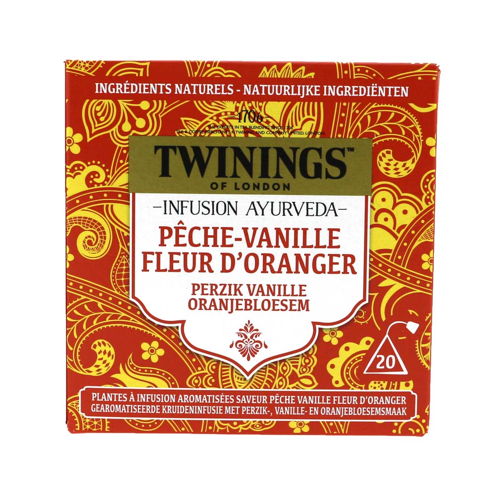 Twinings - Ayurveda perz. van. oranje.20st     