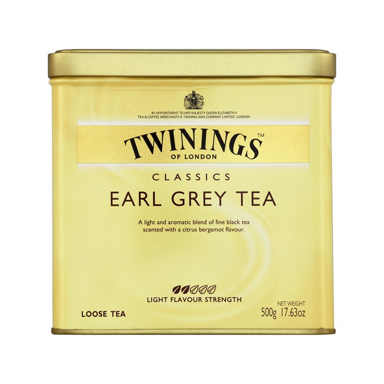 Twinings - Earl Grey blik 500 g    