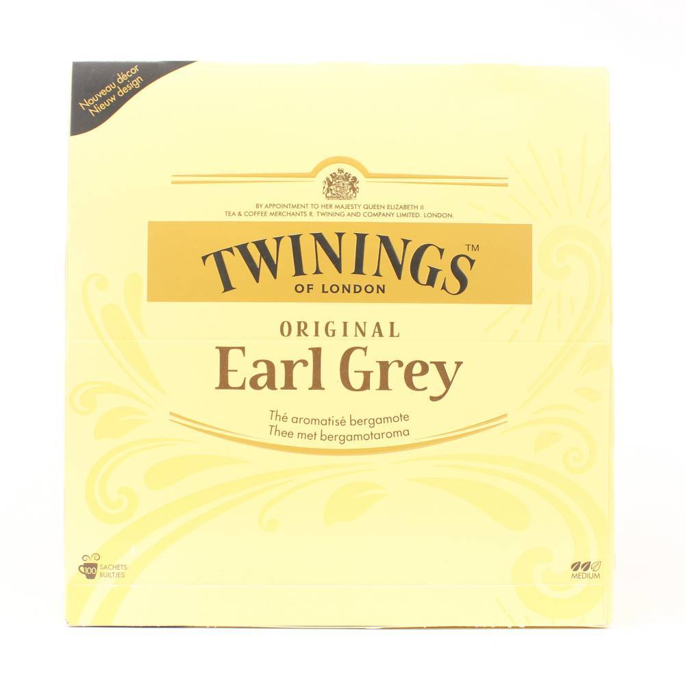 Twinings - Earl Grey met envelopje 100st    