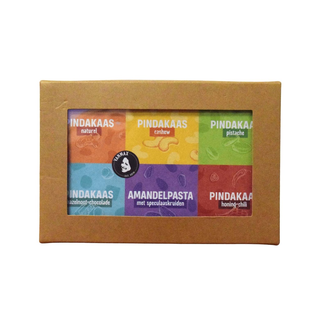 VanMax - Cadeauverpakking Pindakaas 6 x 40 g