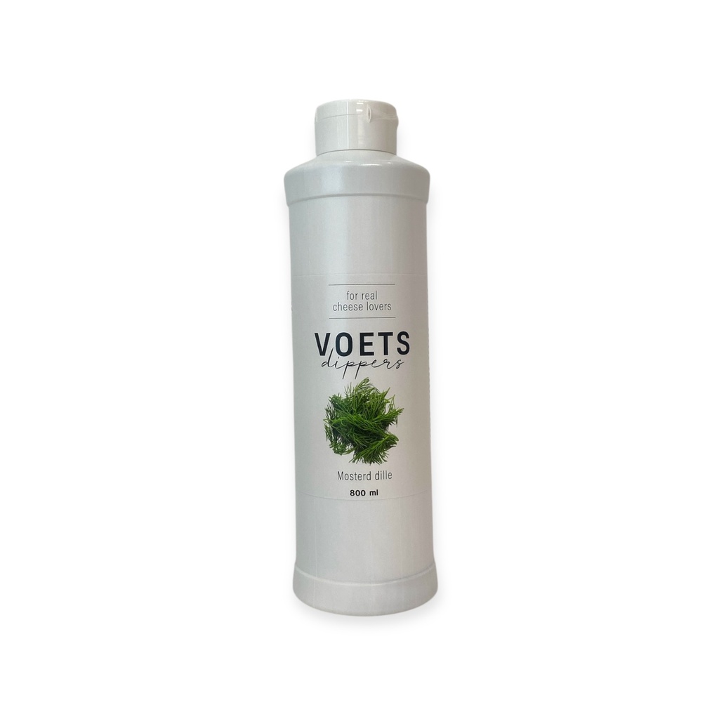 Voets Cheese Dippers - mosterd-dillesaus 800 ml TUBE     