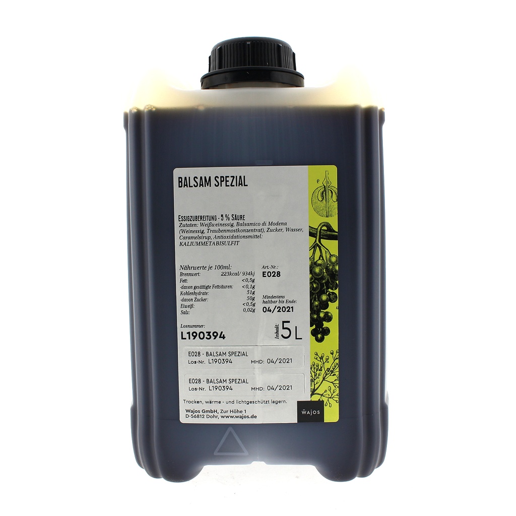 Wajos - Balsamico spezial 5 ltr     