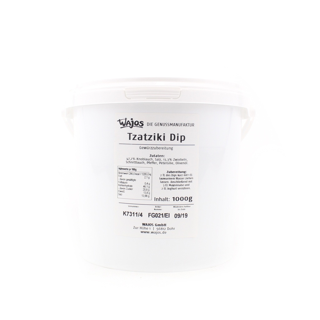 Wajos - Dip tzatziki 1000 gr     