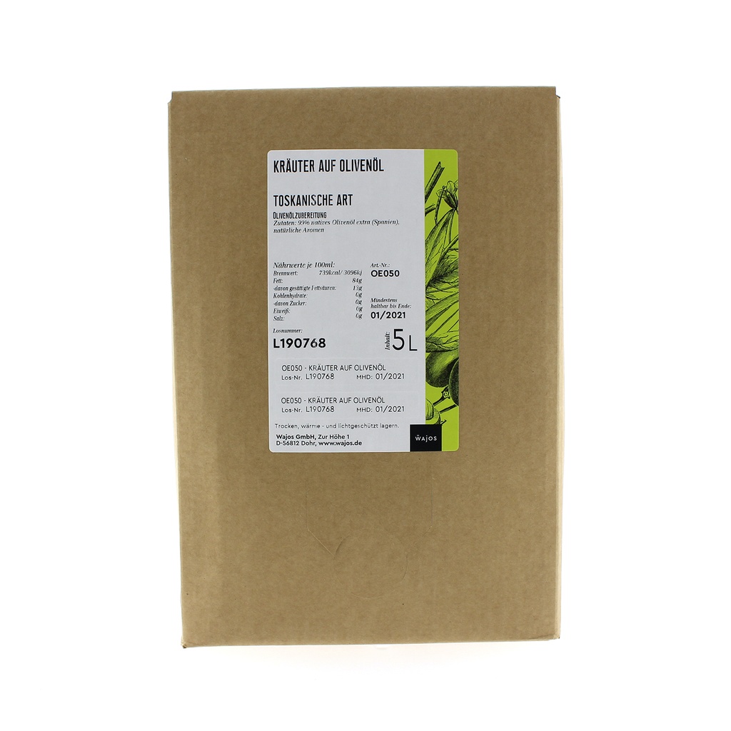 Wajos - Olijfolie Toscaanse stijl 5 ltr    