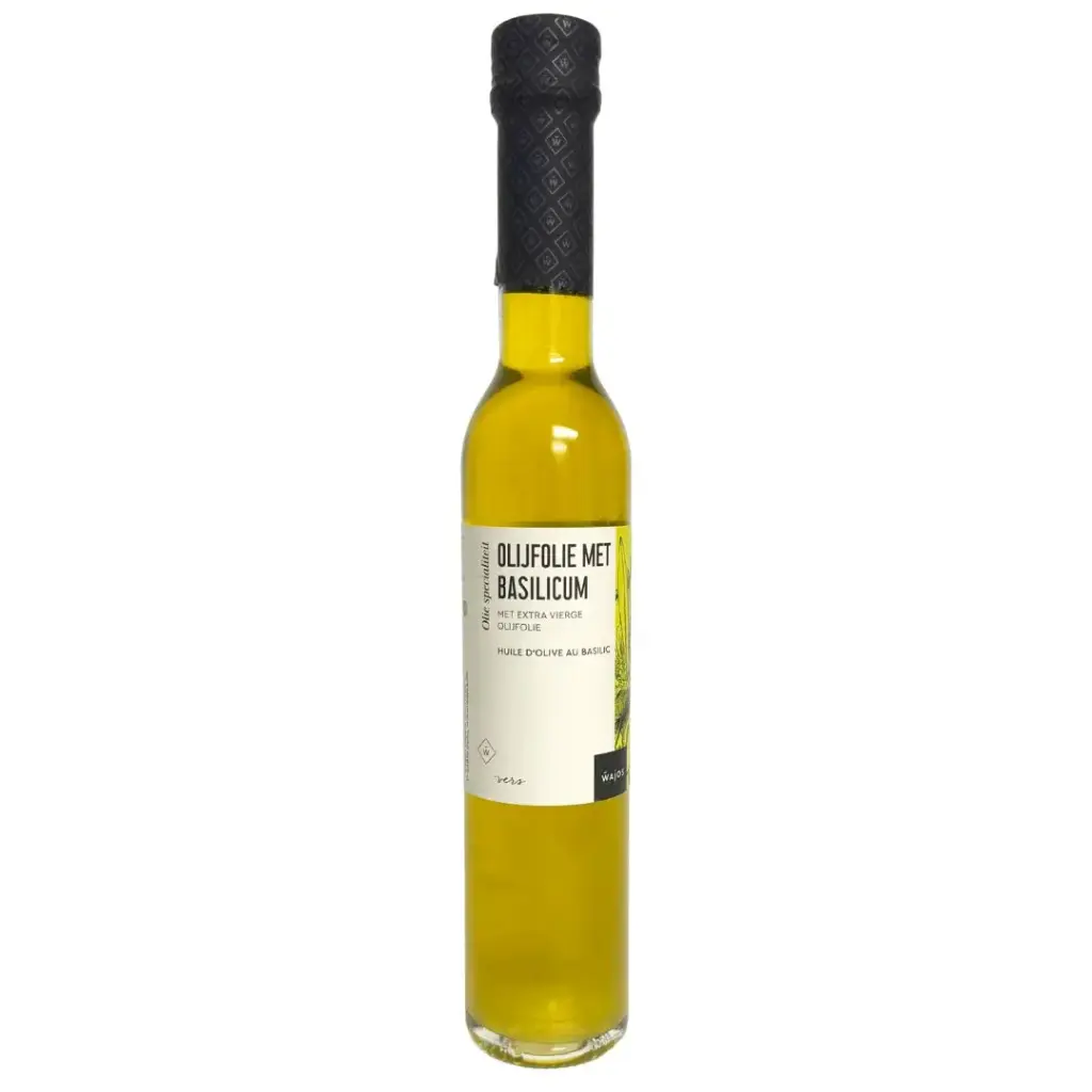 Wajos - Olijfolie met basilicum 250 ml     