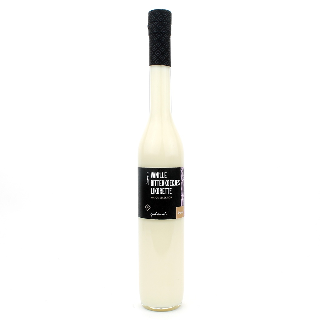 Wajos - Vanille bitterkoekjeslikeur 350 ml     