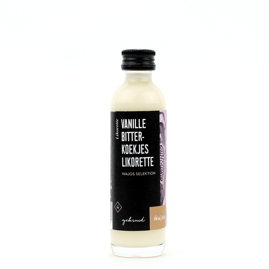 Wajos - Vanille bitterkoekjeslikeur 40 ml     
