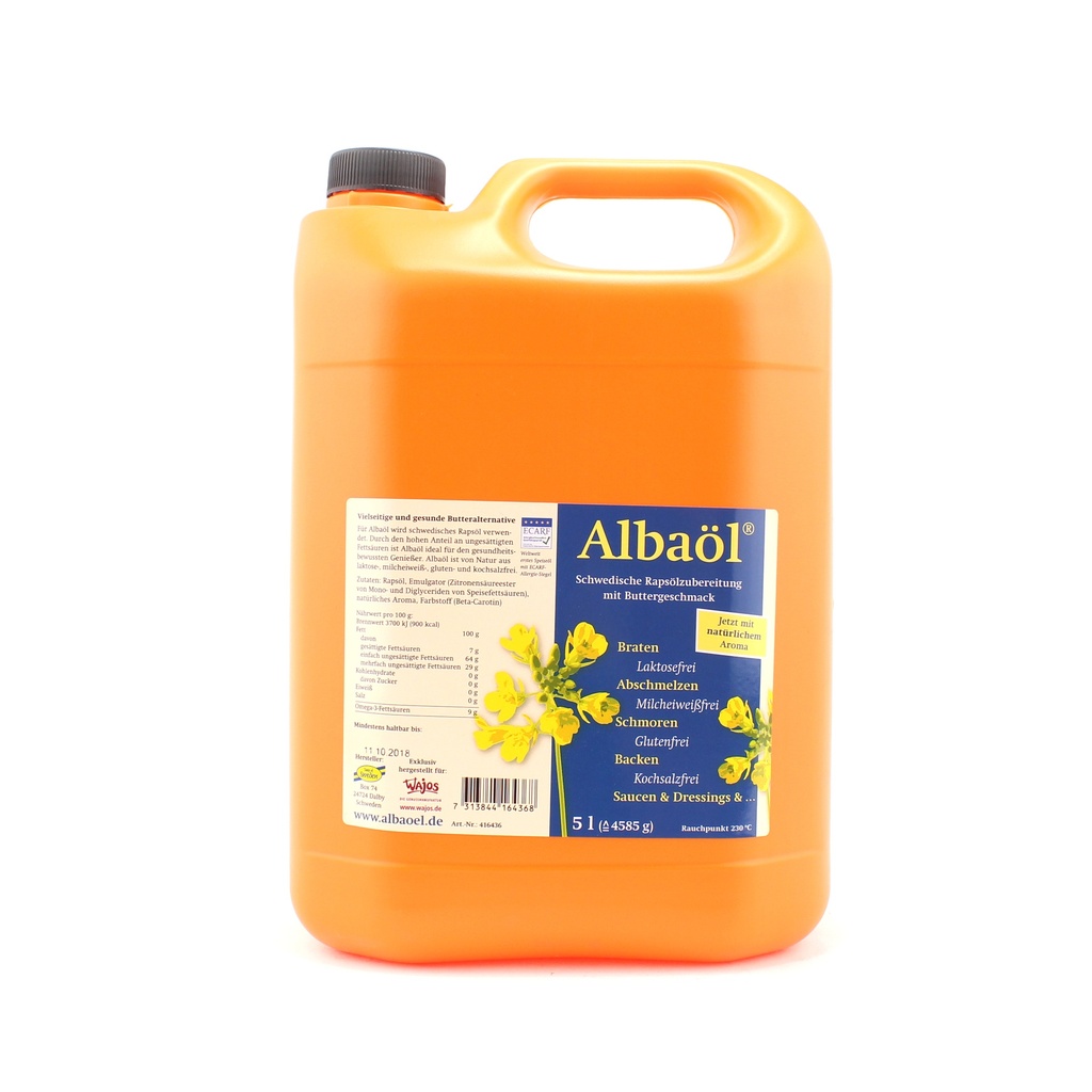 Wajos - alba olie 5 ltr     