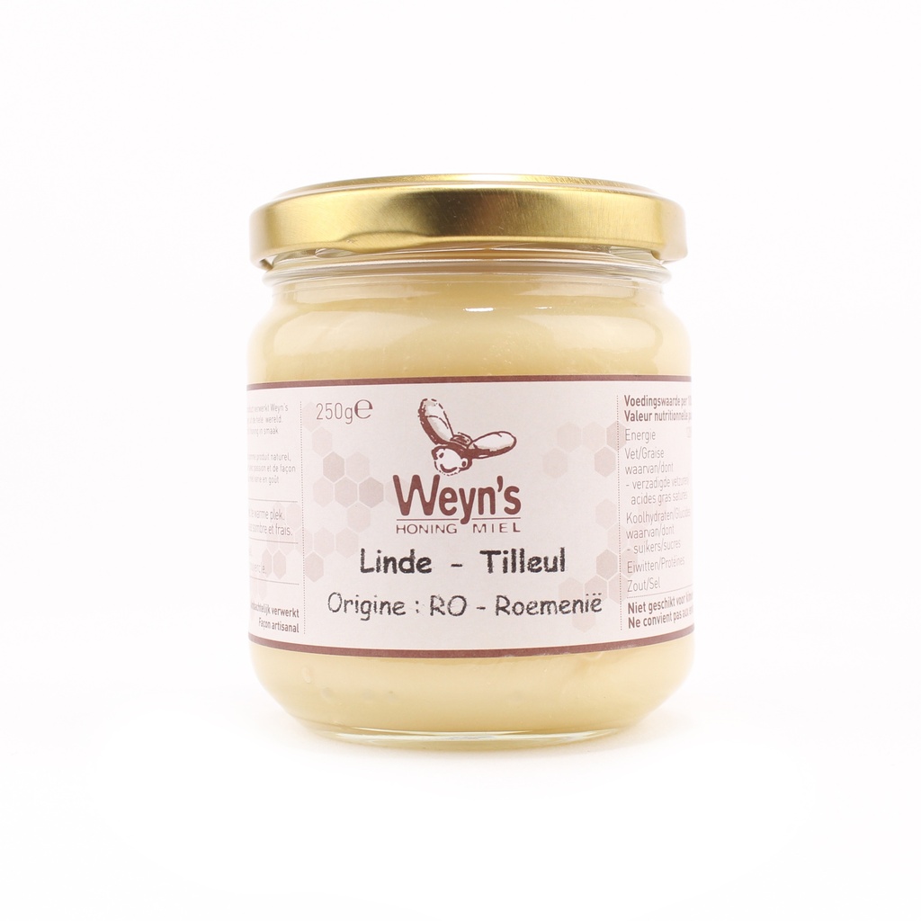 Weyn's - linde honing vast 250g     