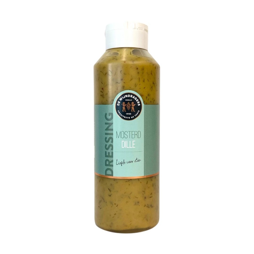 Wijndragers - Mosterd-dillesaus 525ml TUBE      