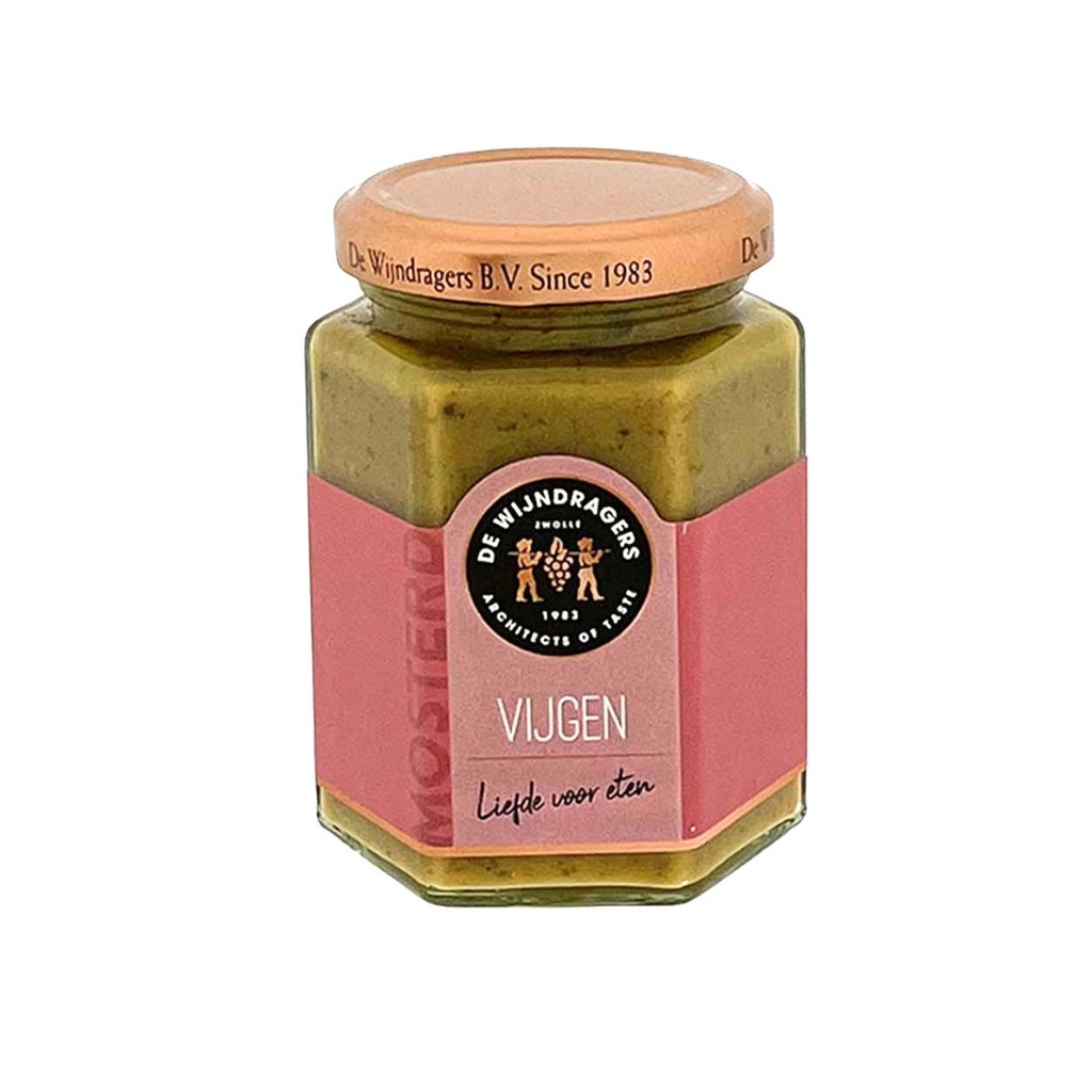 Wijndragers - Vijgen Mosterd 195g      