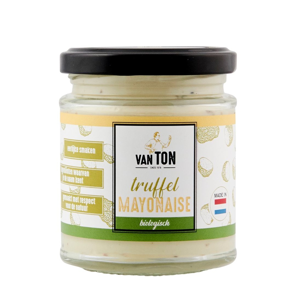 Van TON - Truffel Mayonaise BIO 190 ml    