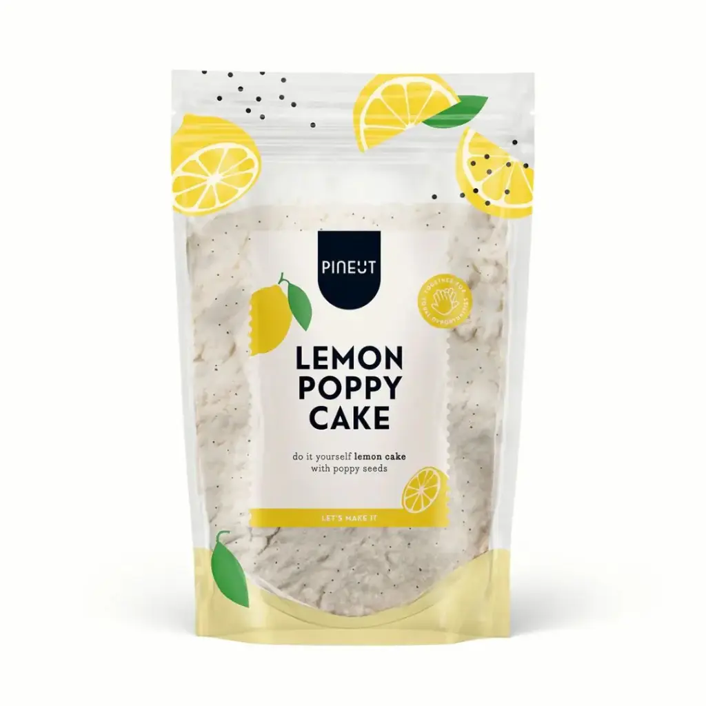 Pineut - Pouchbag Lemon Poppy Cake 336g