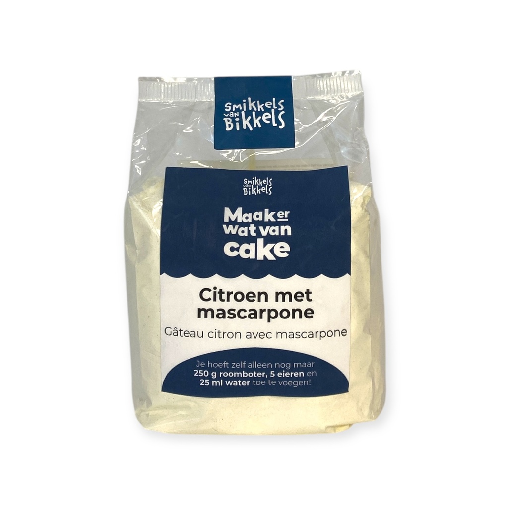 Smikkels van Bikkels -  Citroencake Mascarpone 400g