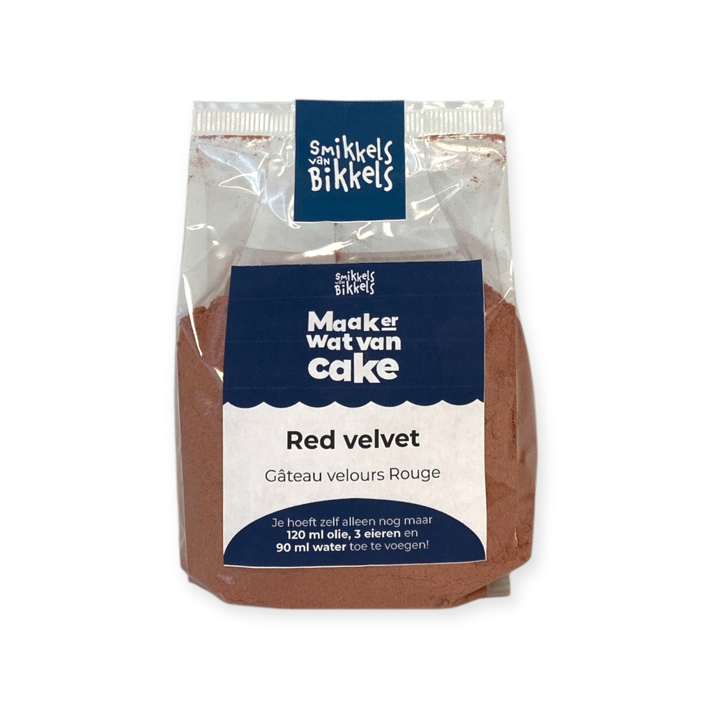 Smikkels van Bikkels -  Red Velvet Cake 400g