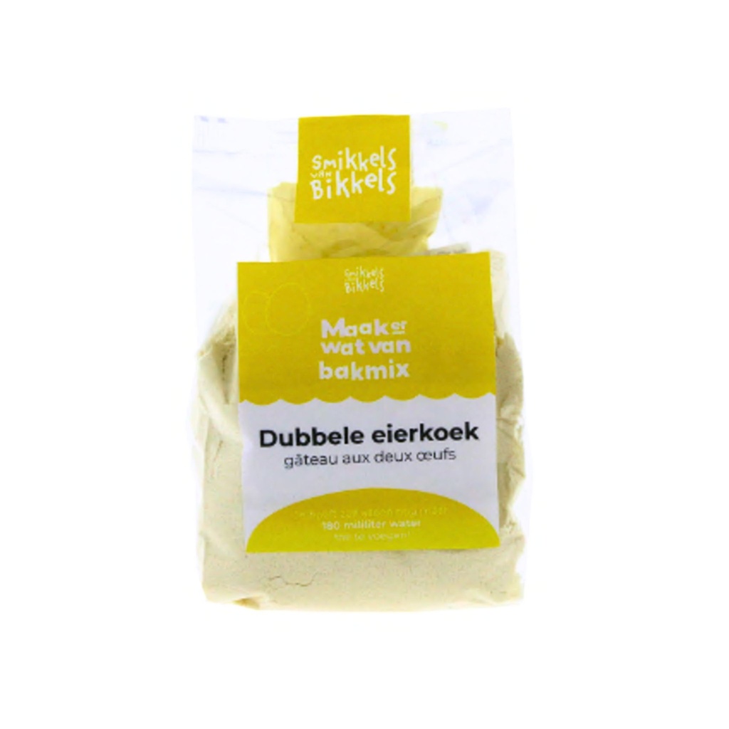 Smikkels van Bikkels -  Dubbele Eierkoek Met Room 400g