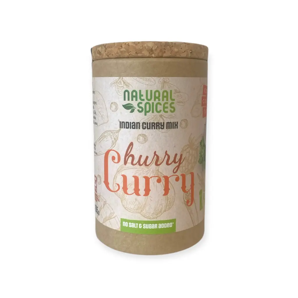 Natural Spices - Hurry Curry Zoutloos 55g